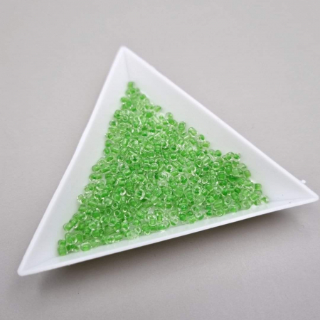 Margele Nisip - Margele nisip Miez verde ~2mm