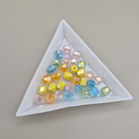 Toate Produsele - Margele tub fatetate 6x5mm