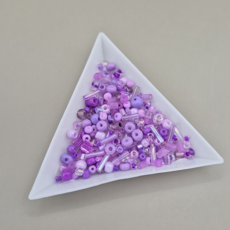 Mov/ violet - Mix margele mov