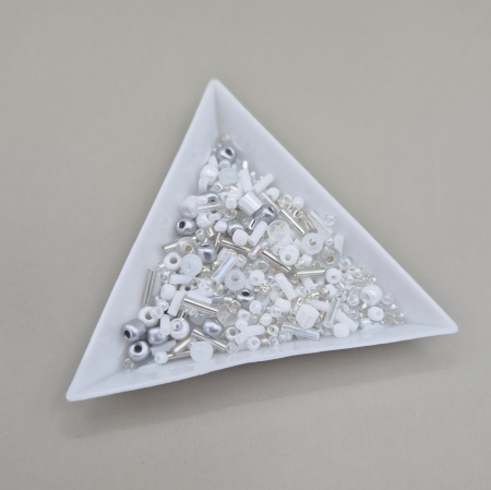 Toate Produsele - Mix margele alb