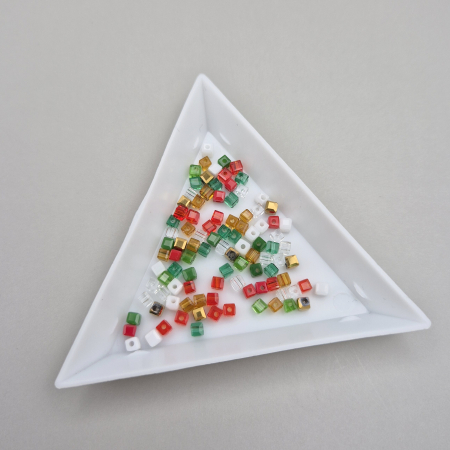 Alte forme - Mix margele cub 2mm