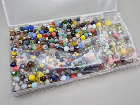 Margele - Mix margele fatetate 3x4/6x4/8x6