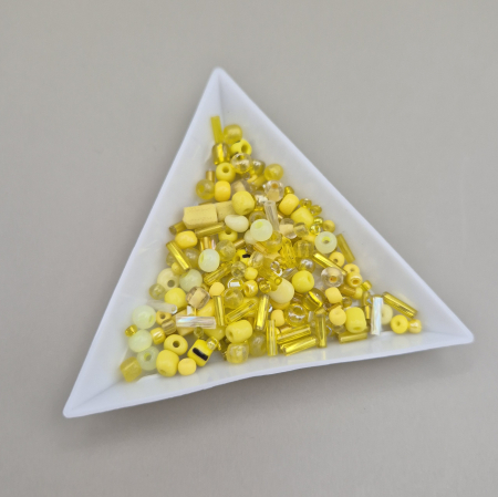 Toate Produsele - Mix margele galben