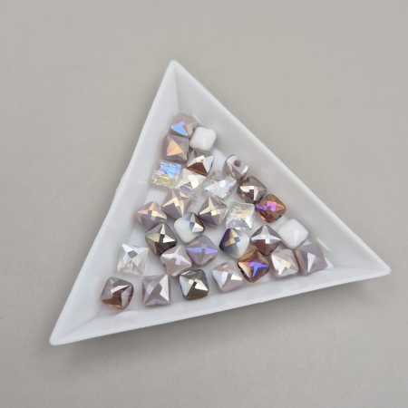 Mix margele patrate 6mm - 30 buc/set [1]