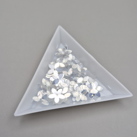 Clear/ Clear AB - Paiete 10mm Floare Clear