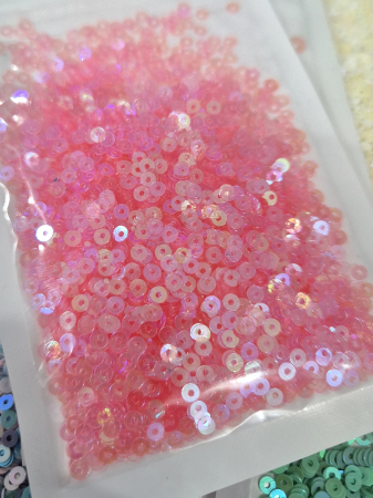 Paiete 3mm - Paiete 3mm fucsia transp AB