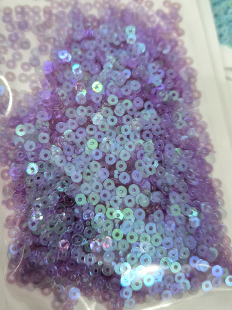 Paiete 3mm - Paiete 3mm mov transparent AB