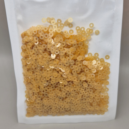 Paiete 3mm - Paiete 3mm portocaliu deschis mat