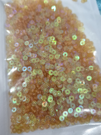 Paiete 3mm - Paiete 3mm portocaliu transp AB