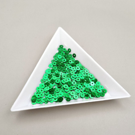 Paiete 3mm - Paiete 3mm Verde Smarald oglinda