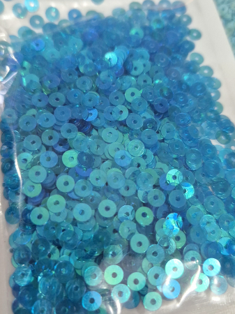 Paiete - Paiete 4mm albastru transp AB