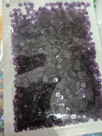 Paiete 3mm - Paiete 3mm ametist transparent