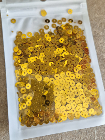 Auriu - Paiete 4mm auriu oglinda