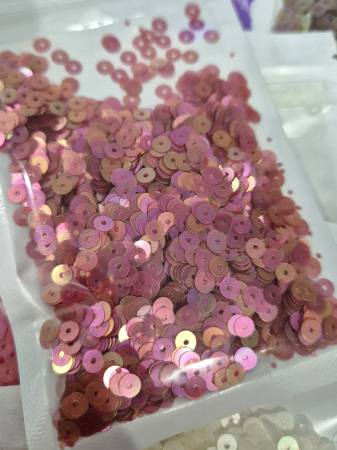 Rosu - Paiete 4mm rosu mat AB