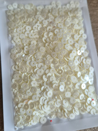 Ivoire - Paiete 4mm ivoire opac