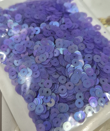 Mov/ violet - Paiete 4mm mov inchis mat AB