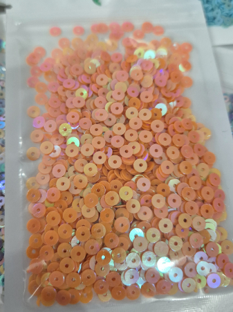 Paiete 4mm - Paiete 4mm portocaliu AB