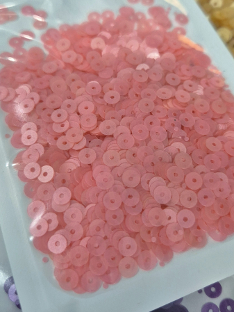 Roz - Paiete 4mm roz mat