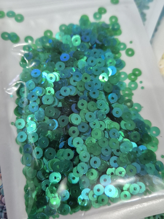 Paiete - Paiete 4mm verde inchis transp AB