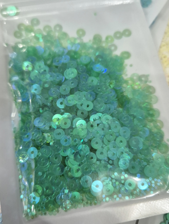 Paiete - Paiete 4mm verde transp AB