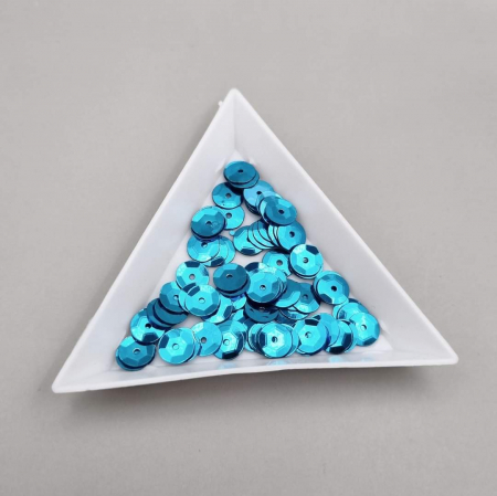 Paiete 6mm - Paiete 6mm cupa Albastru oglinda