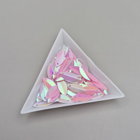 Alb - Paiete indoite 6x14mm mix roz - alb AB