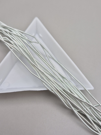 Argintiu - Sarma french agintiu mat 1mm