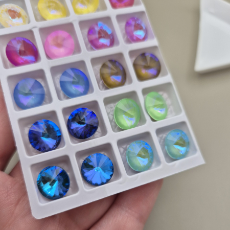 Stras 10mm mocha - 12 culori [2]