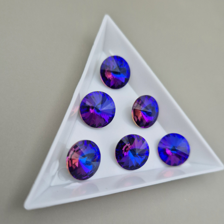 Stras 12mm violet blue [2]