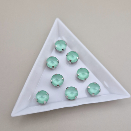 Strasuri - culori speciale - toate formele - Stras 8mm rotund peridot jelly