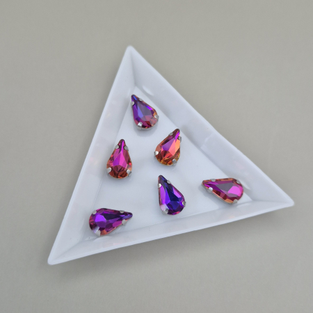 Strasuri - culori speciale - toate formele - Stras 8x13mm lacrima topaz RB