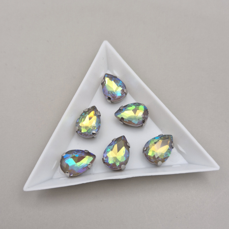 Strasuri - culori speciale - toate formele - Stras Lacrima 10x14mm Light topaz AB