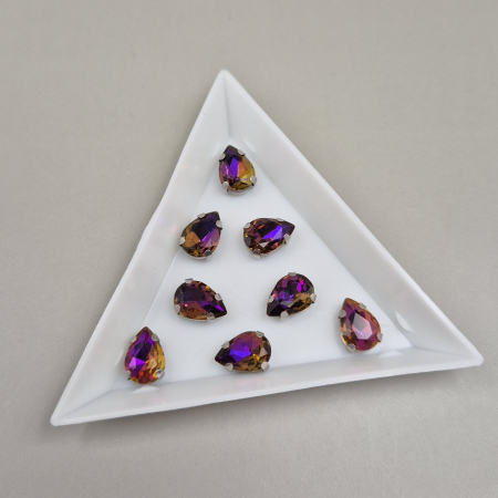 Strasuri - culori speciale - toate formele - Stras 7x10mm lacrima topaz RB