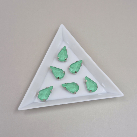 Strasuri - culori speciale - toate formele - Stras lacrima 8x13mm Peridot Jelly