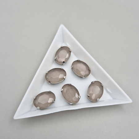 Strasuri - culori speciale - toate formele - Stras Oval 10x14mm Light topaz jelly