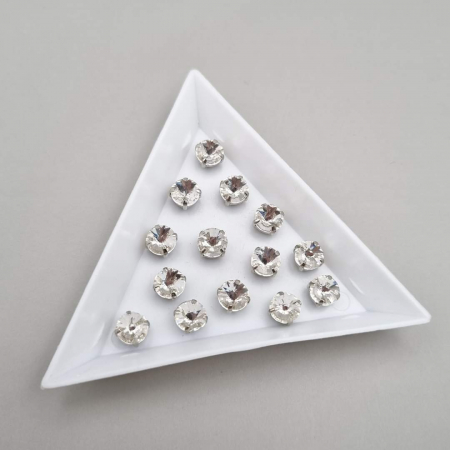 Clear/ Clear AB - Stras Rotund 6mm clear