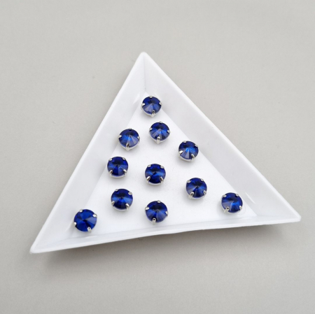 Strasuri Rotunde si Ovale - Stras rotund 6mm safir