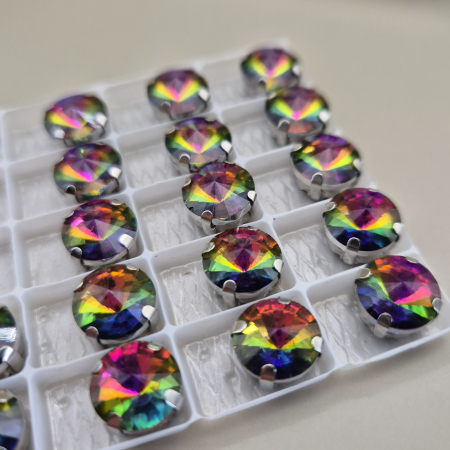 Stras 10mm rotund multicolor [1]