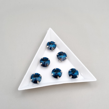 Strasuri Rotunde si Ovale - Stras Rotund Turcoaz 10mm