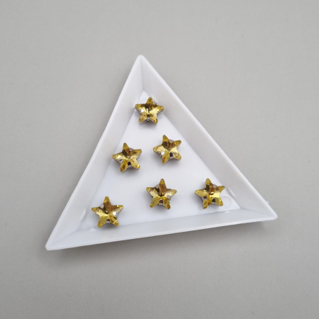 Strasuri Stea - Stras stea 10mm topaz