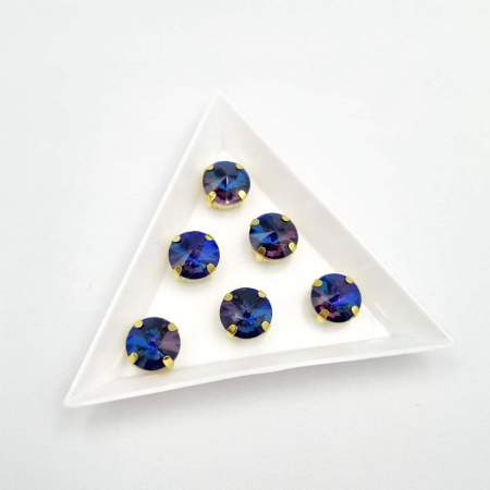 Strasuri - culori speciale - toate formele - Stras sticla 10mm Montana RB