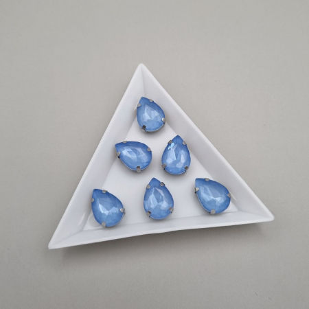 Strasuri - culori speciale - toate formele - Stras 10x14mm Safir deschis jelly