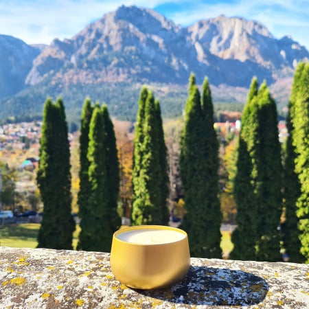 Lumânare parfumată Crăciun, Christmas Cedar, handmade, ceară naturală de soia [8]