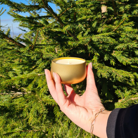 Lumânare parfumată Crăciun, Holiday Morning, handmade, ceară naturală de soia [7]