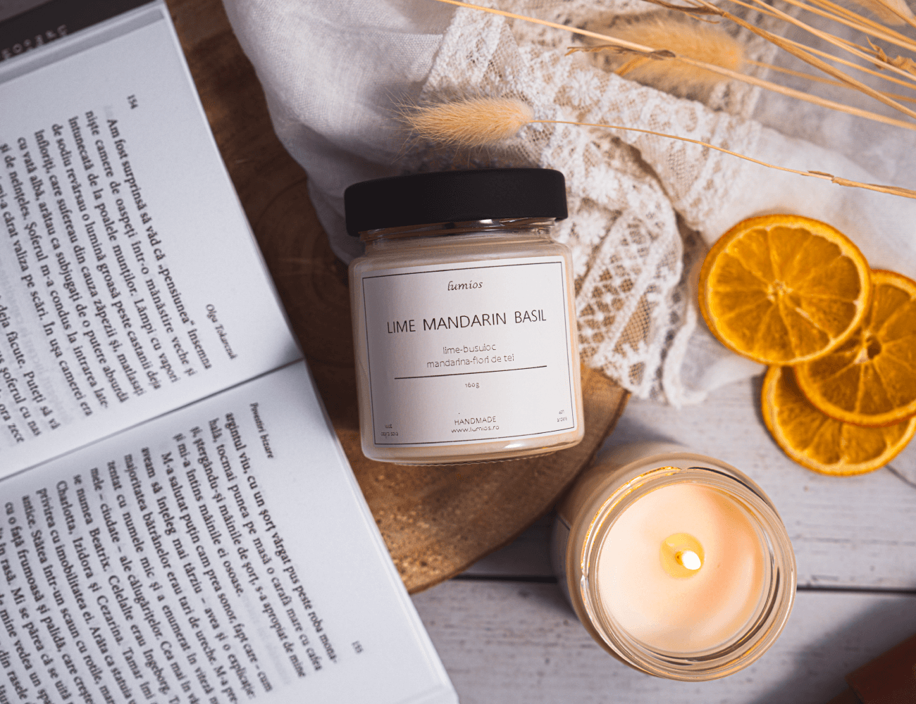 Artă, lumină și parfum într-o singură lumânare!