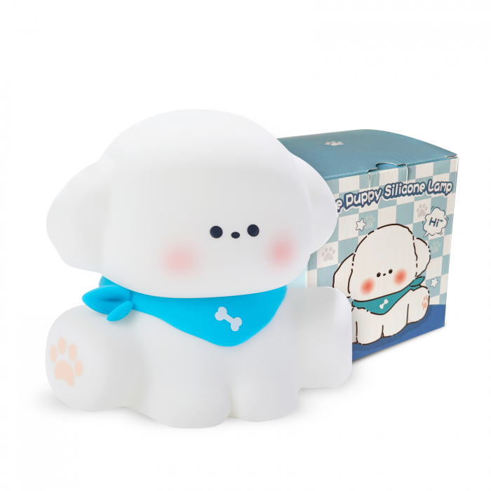 Lampă de veghe cățeluș din silicon cu trei niveluri de intensitate și funcție Timer [1]