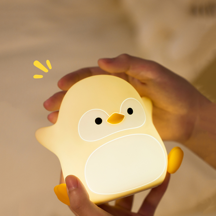 lampa de veghe silicon pinguin semi pentru copii lunic.ro [2]