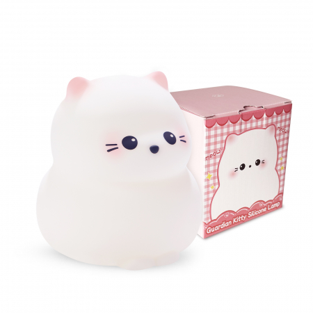 Colecție - Lampă de veghe pisica silicon cu trei niveluri de intensitate și funcție Timer
