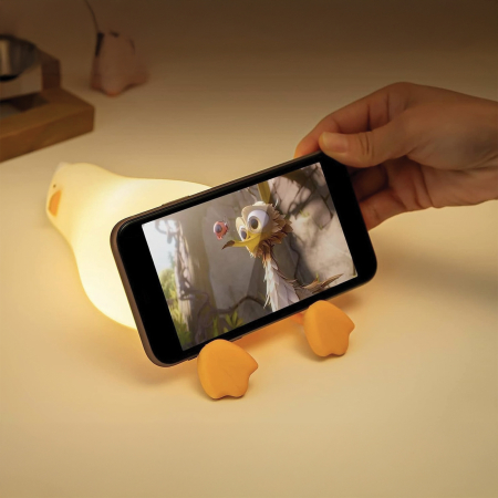 „Lampă de veghe rață silicon cu trei niveluri de intensitate și funcție Timer [3]