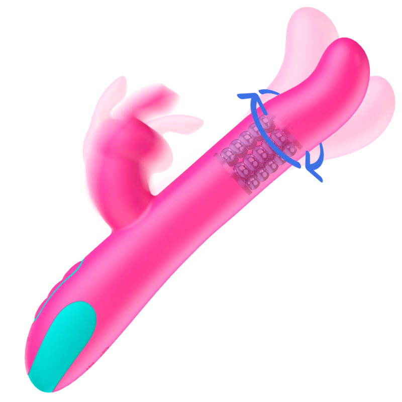 Vibrator Rabbit Happy Loky Pluto rabbit vibrator rotator watchme [4]